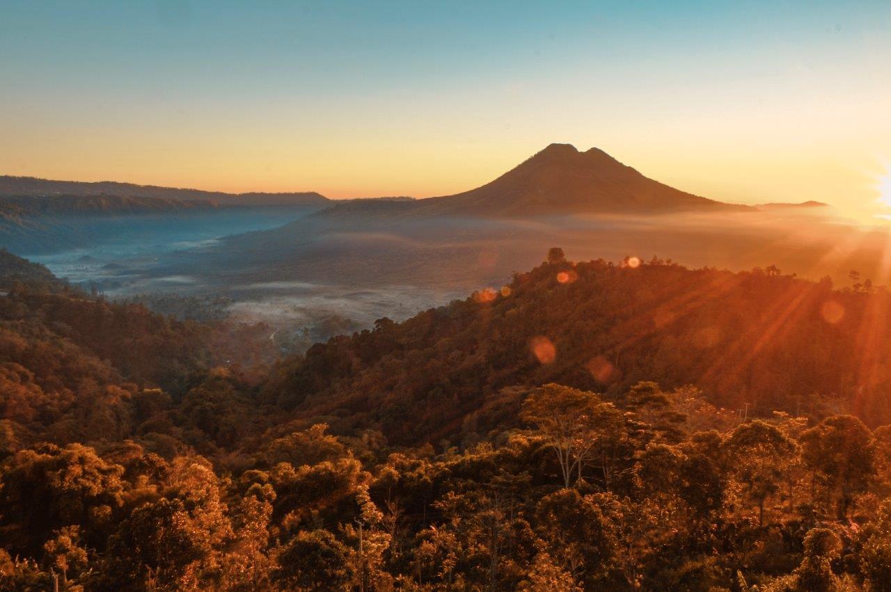 sunrise volcano trek to mount batur